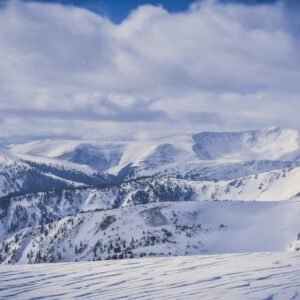 Snow Mountains - A breathtaking view of snow-covered mountain pea #2083180